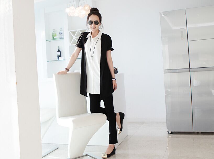 WT7055 One Piece Top Black