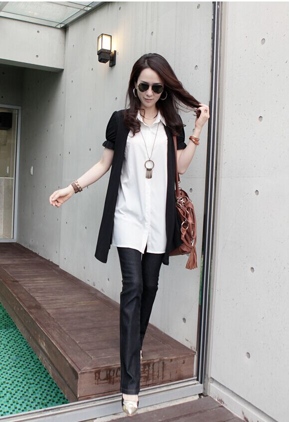 WT7055 One Piece Top Black