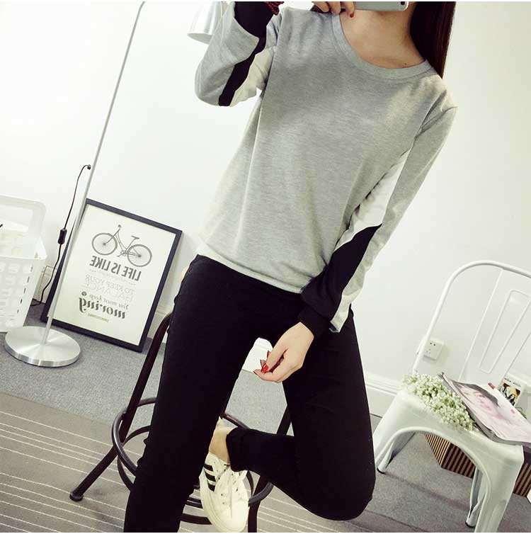 WT3703 Stylish Top Grey