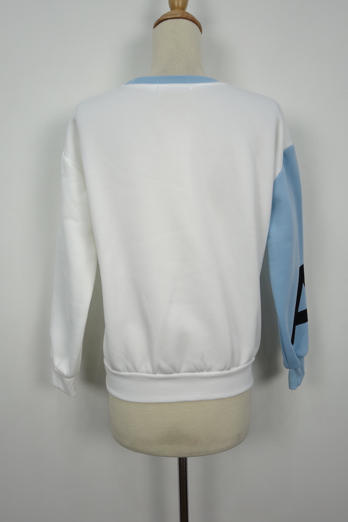 WT3711 Fashion Top Light blue