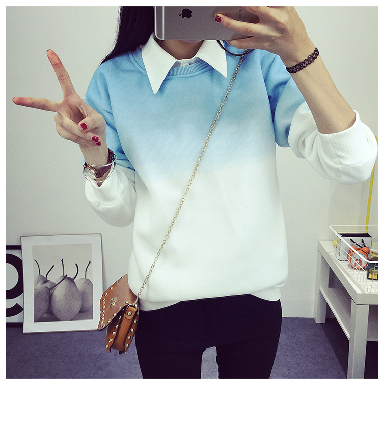 WT3716 Fashion Top Blue