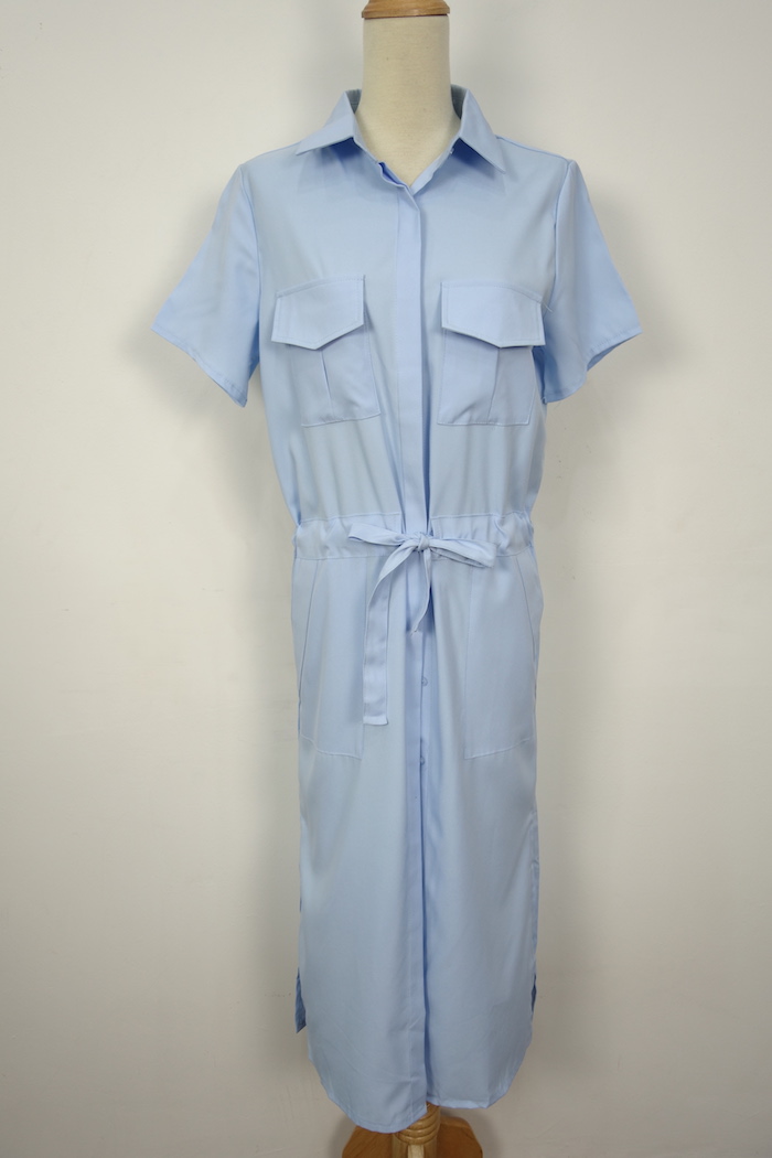 WD7066 Charming Dress Light blue