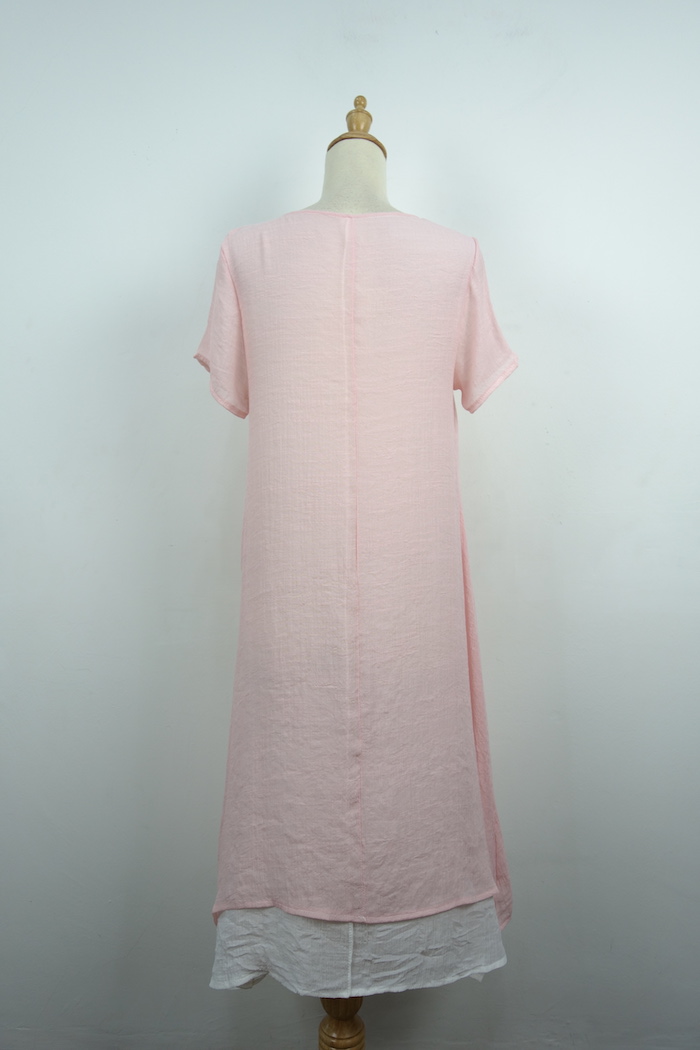 WD7074 Charming Dress Pink