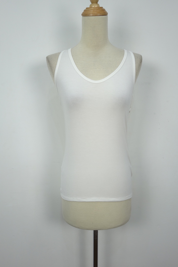 WT7077 Stylish Sexy Top White