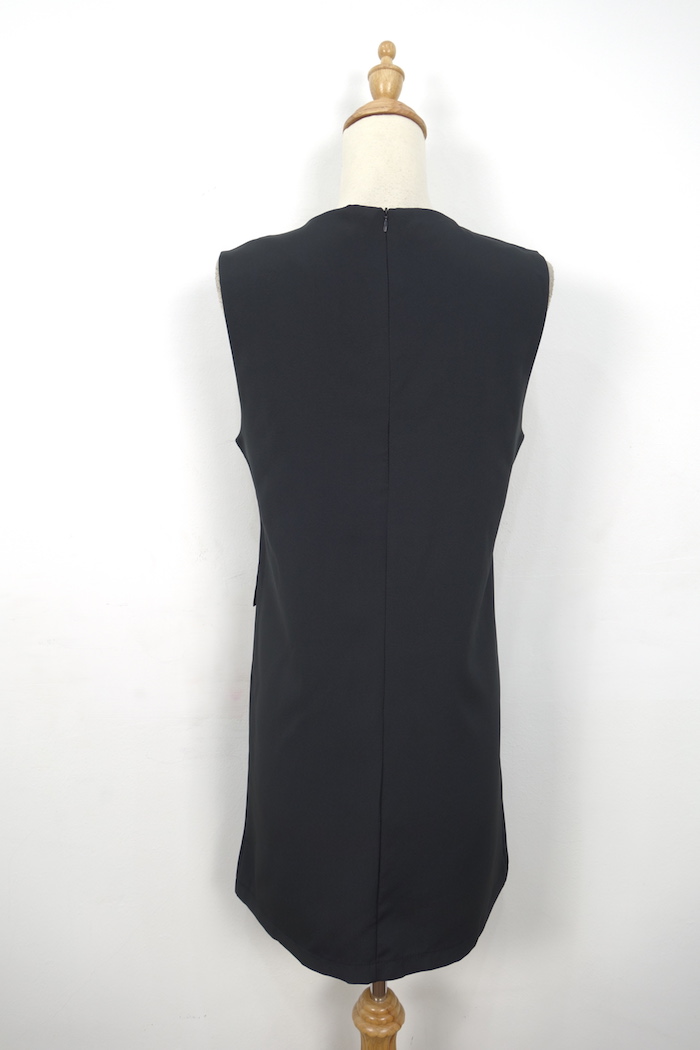 WD7105 Sleeveless Dress Black