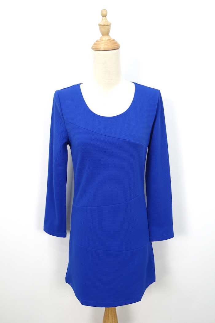 WD3726 Korea Fashion Dress Blue