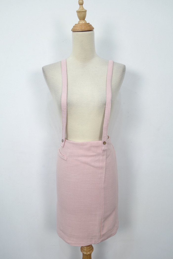 WK7108 Stylish Skirt Pink