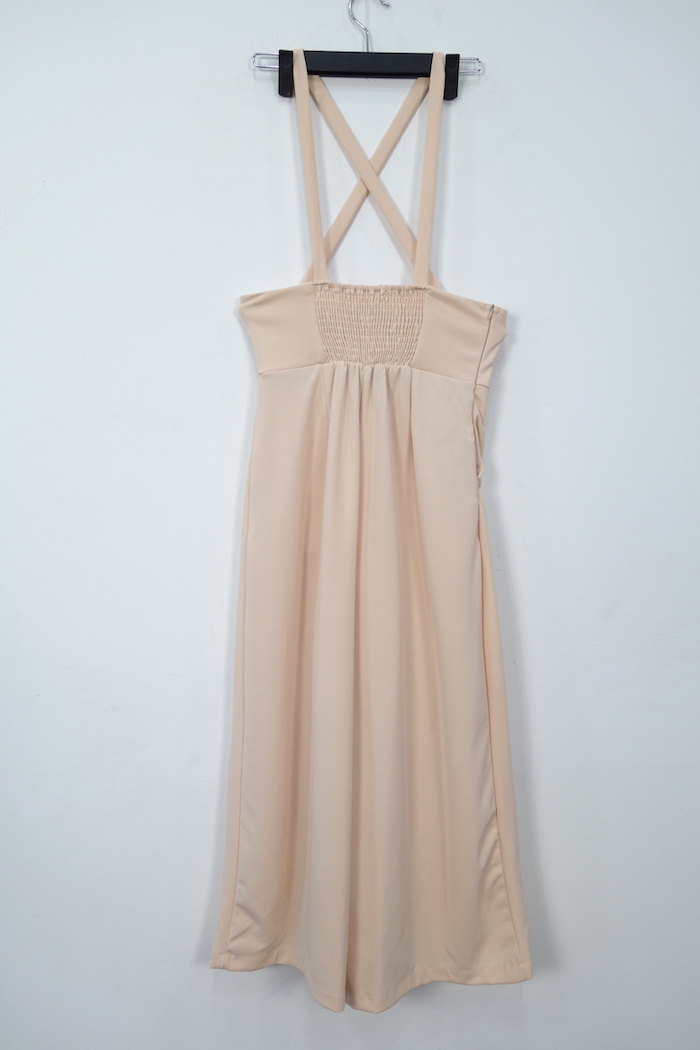 WP7110 Trendy Jumpsuit Apricot