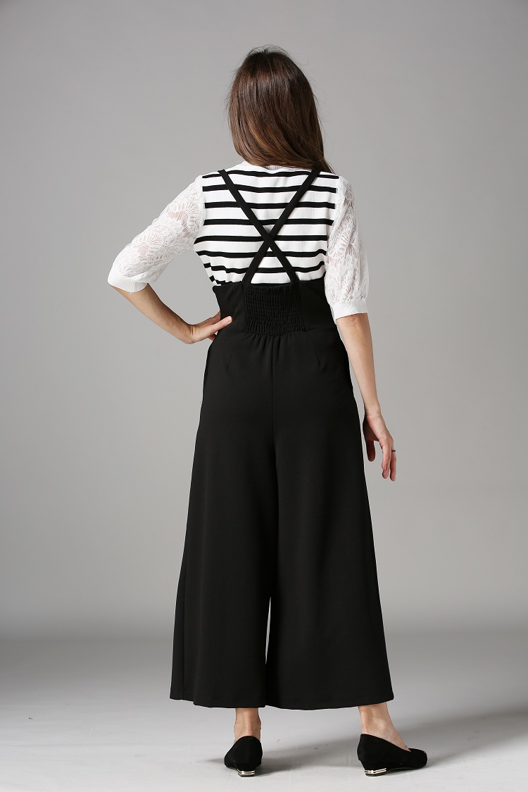 WP7110 Trendy Jumpsuit Black