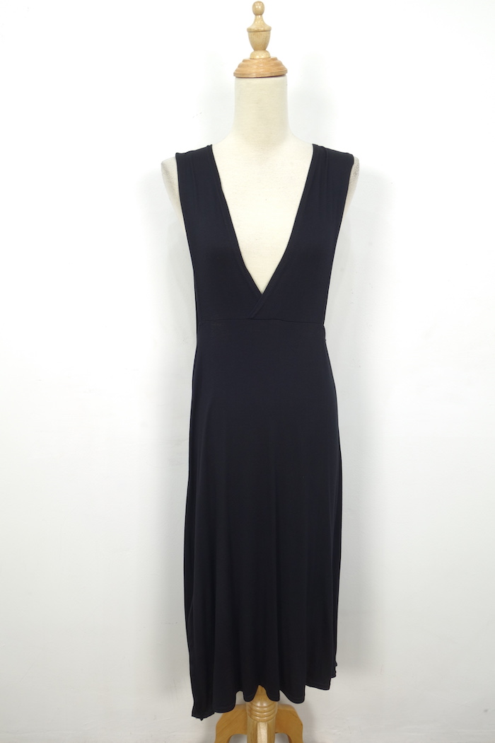 WD7118 Korea Fashion Dress Black