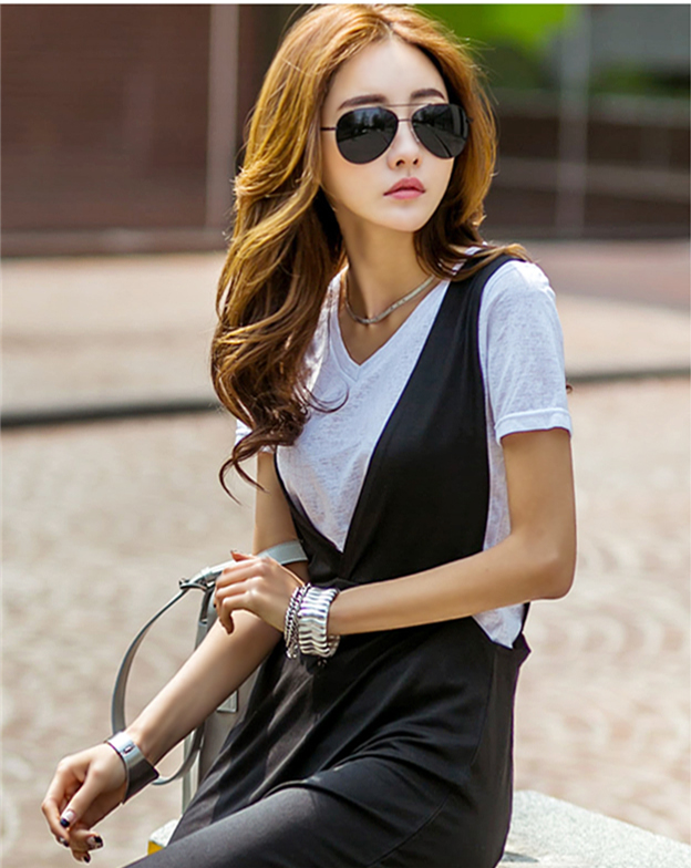 WD7118 Korea Fashion Dress Black