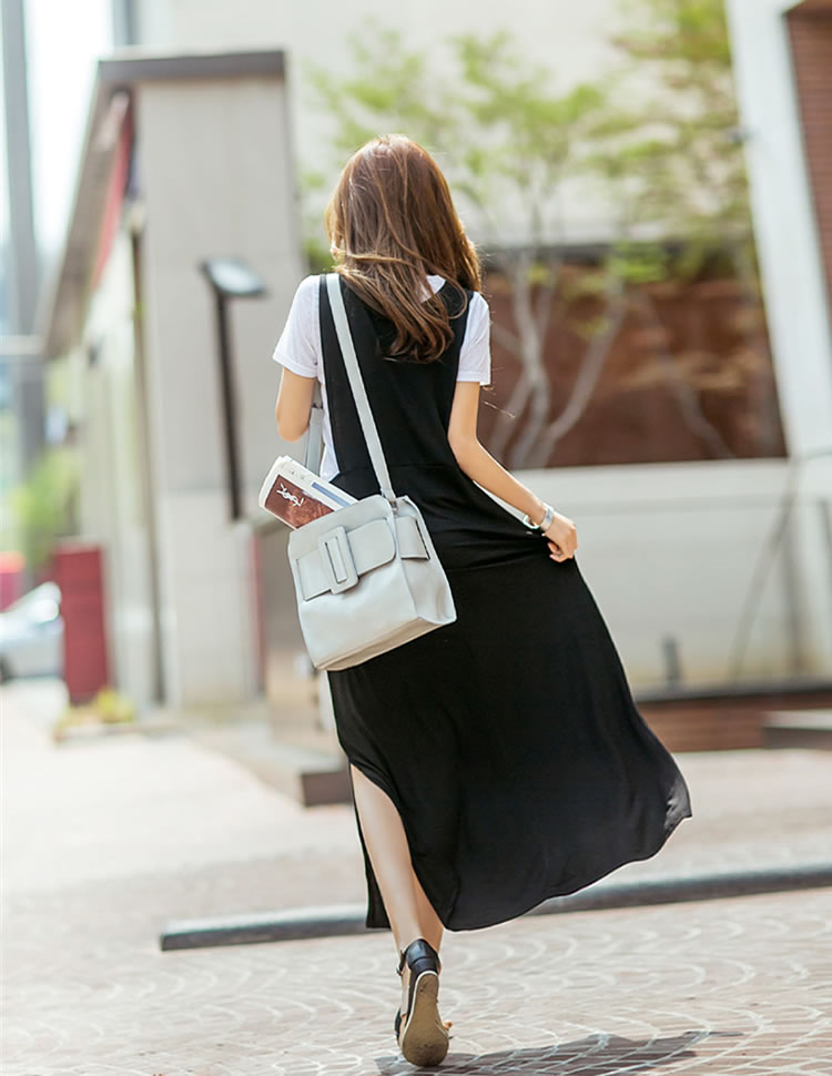 WD7118 Korea Fashion Dress Black