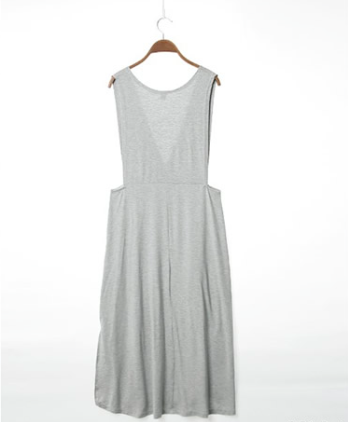 WD7118 Korea Fashion Dress Grey