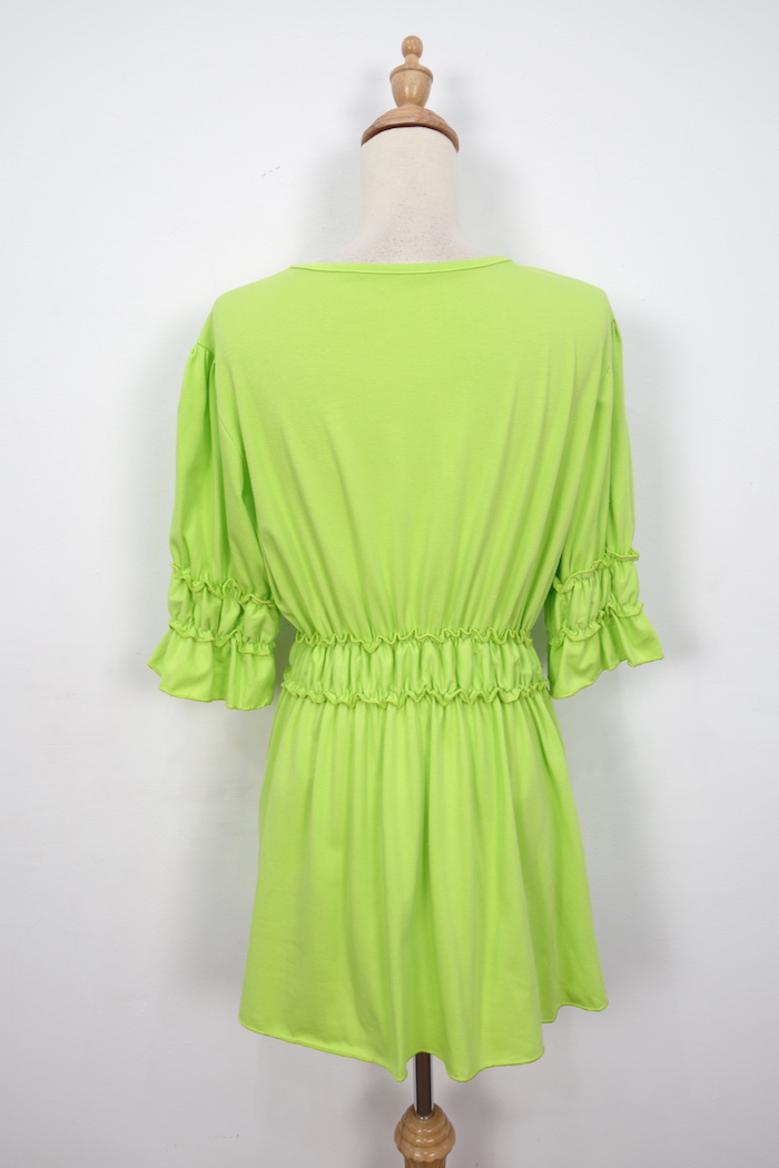 WT7120 Lovely Top Green