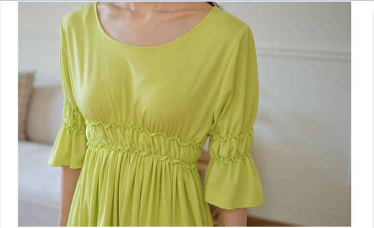 WT7120 Lovely Top Green