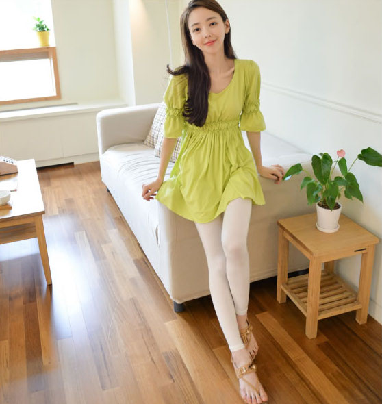 WT7120 Lovely Top Green