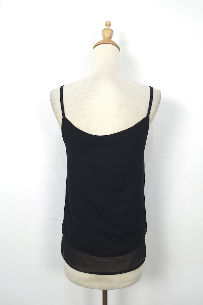 WT7134 Stylish Sexy Top Black