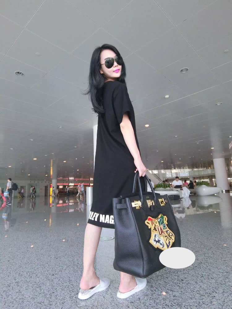 WD7135 Korea Fashion Dress Black