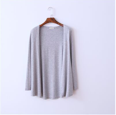 WJ3743 Stylish Cardigan Grey