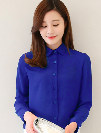 WT3744 Fashion Top Blue