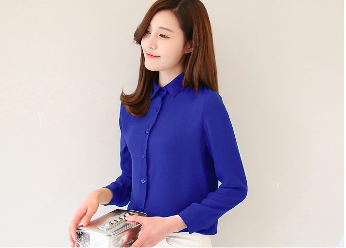 WT3744 Fashion Top Blue