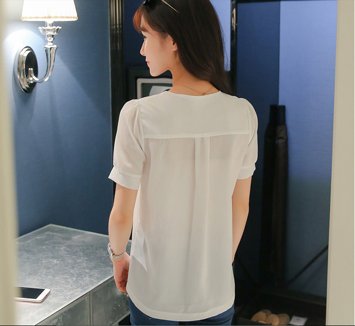 WT3746 Fashion Top White