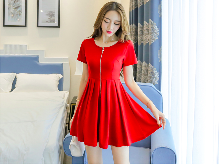 WD7168 Pretty Dress Red