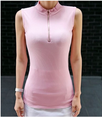 WT7177 Korea Sexy Top Pink