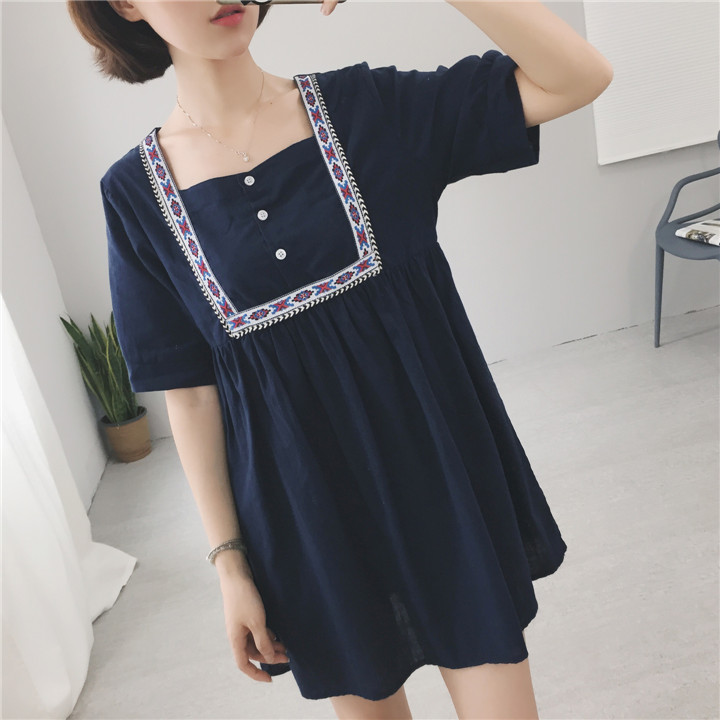 WD7186 Sweet Dress Blue