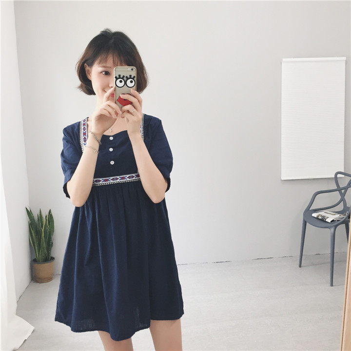 WD7186 Sweet Dress Blue