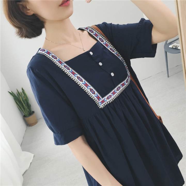 WD7186 Sweet Dress Blue