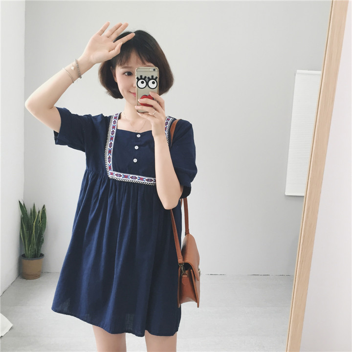 WD7186 Sweet Dress Blue