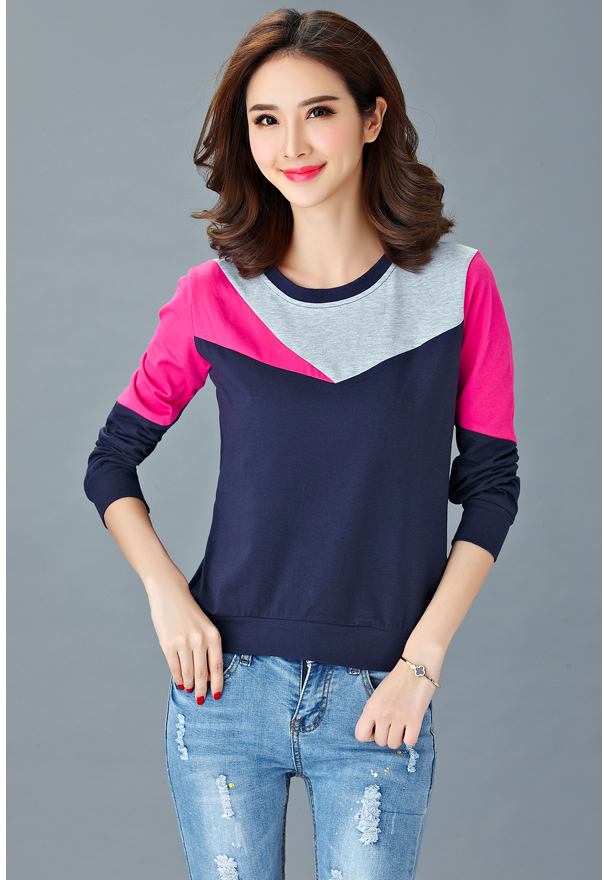 WT7190 Stylish Top Blue