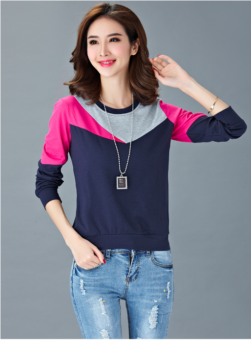 WT7190 Stylish Top Blue