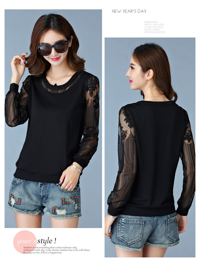 WT7191 Fashion Top Black