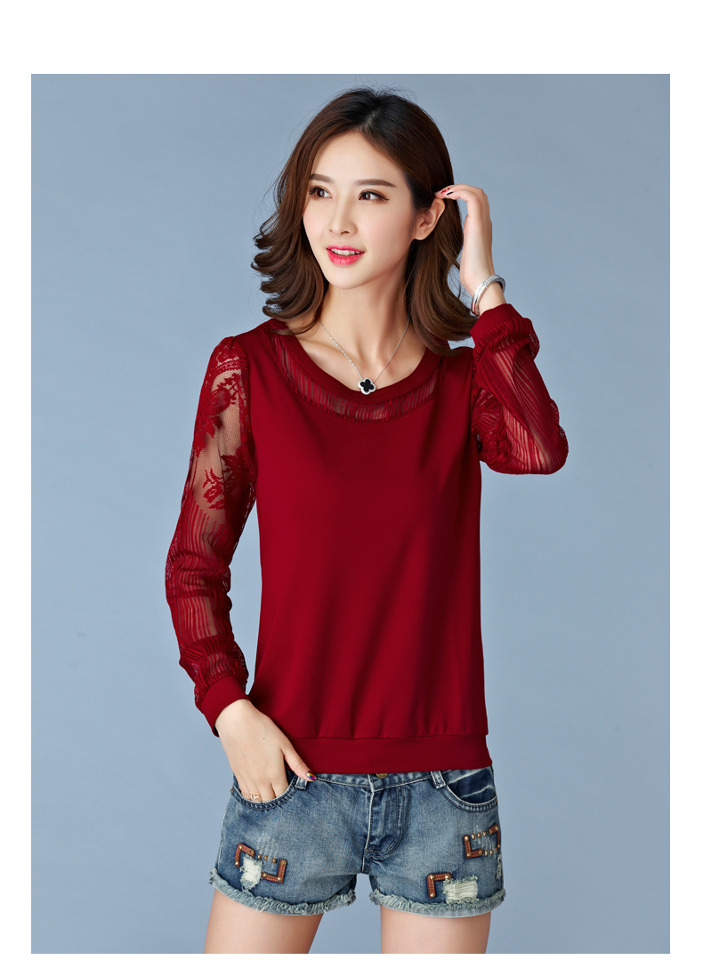 WT7191 Fashion Top Red