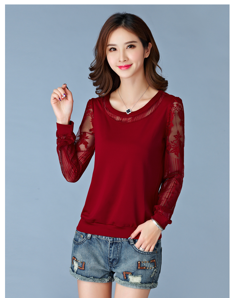 WT7191 Fashion Top Red