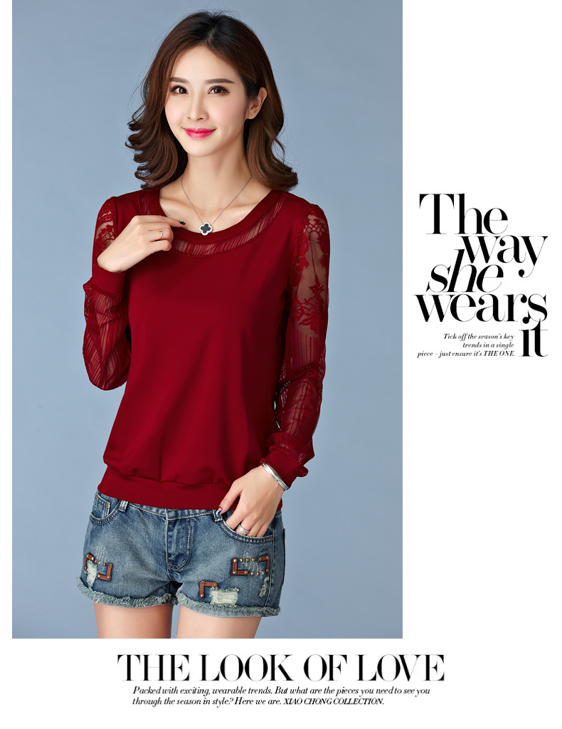 WT7191 Fashion Top Red