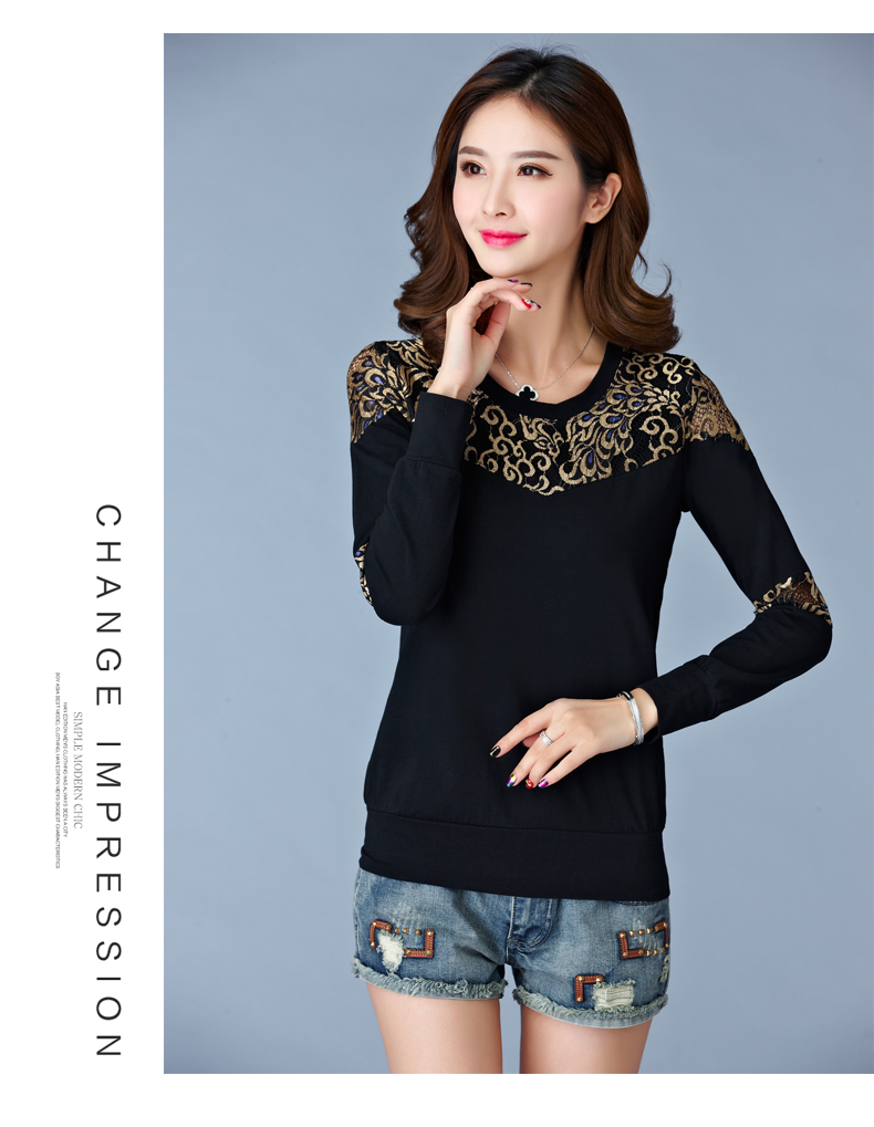 WT7192 Korea Fashion Top Black