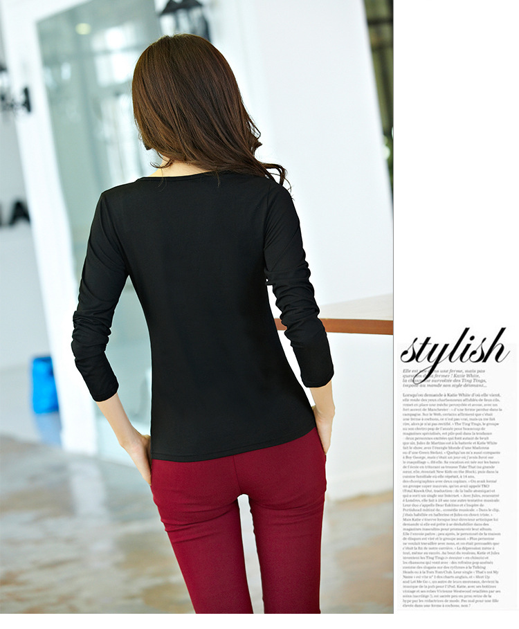 WT7245 Stylish Top Black