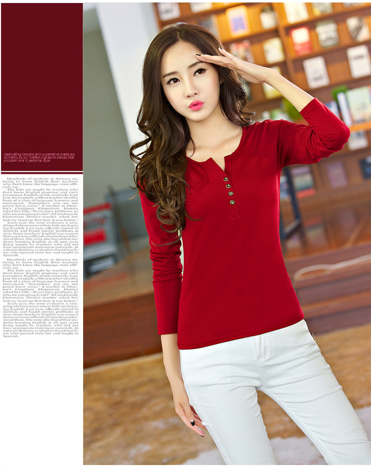 WT7245 Stylish Top Red