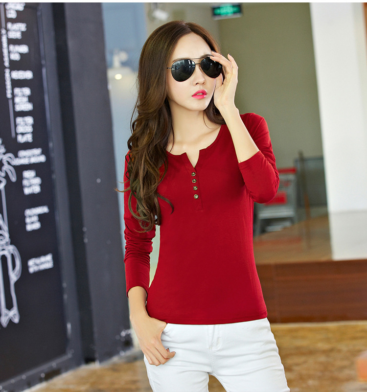 WT7245 Stylish Top Red