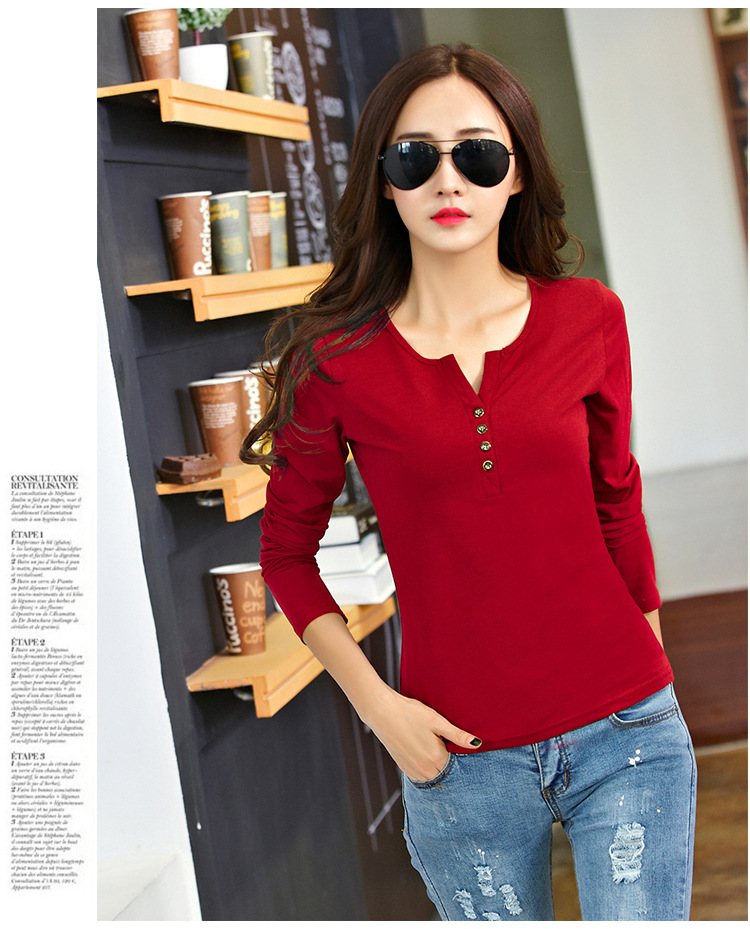 WT7245 Stylish Top Red