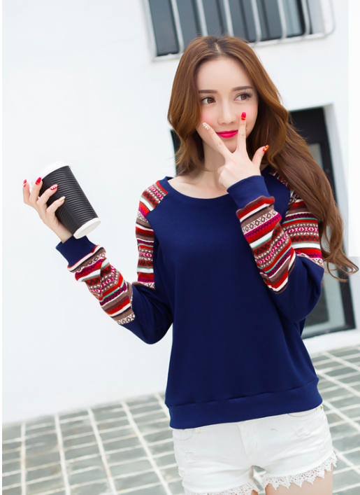 WT7252 Fashion Top Blue