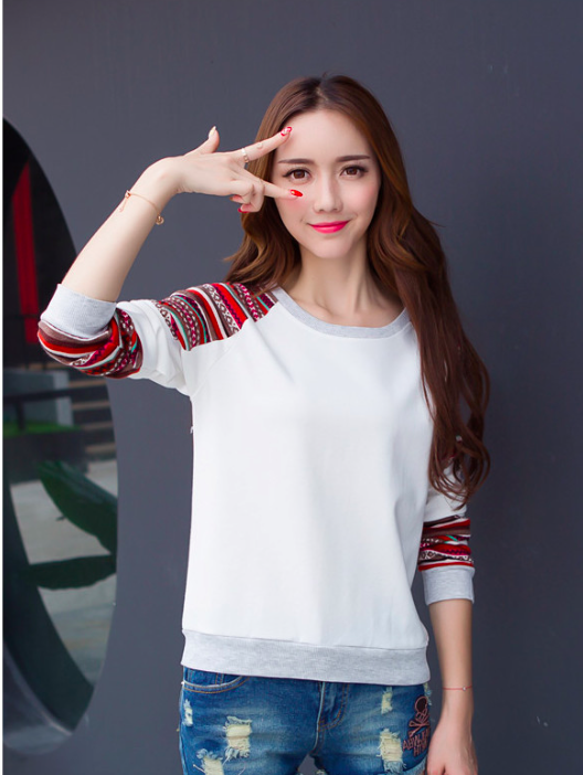 WT7252 Fashion Top White