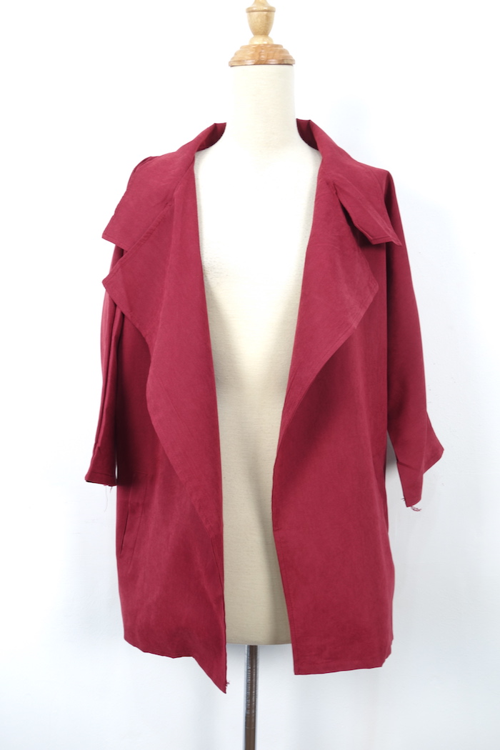 WJ3592 Charming Cardigan Maroon