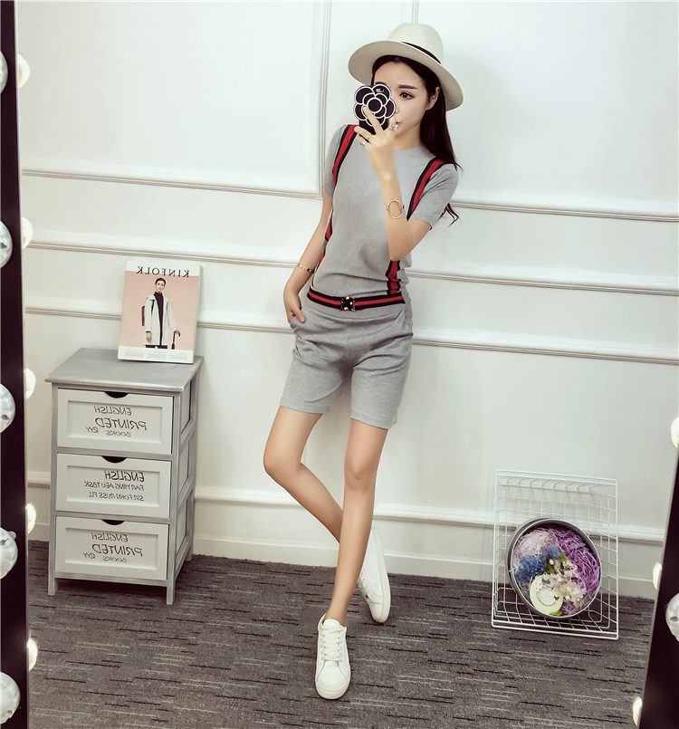 WT7259 Top and Pant Grey (1 Set)