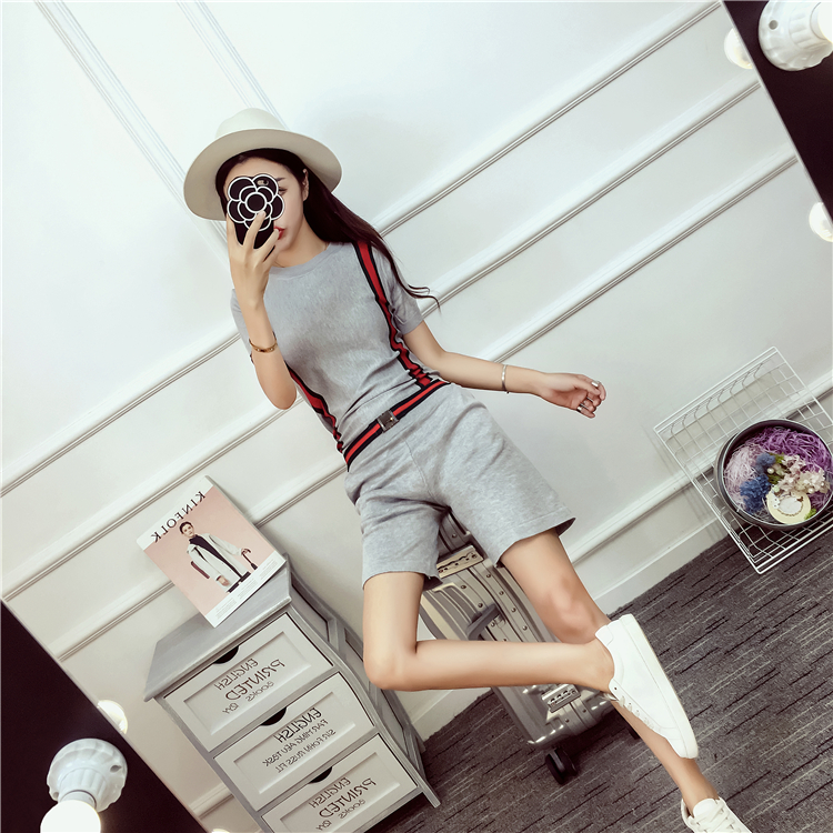 WT7259 Top and Pant Grey (1 Set)