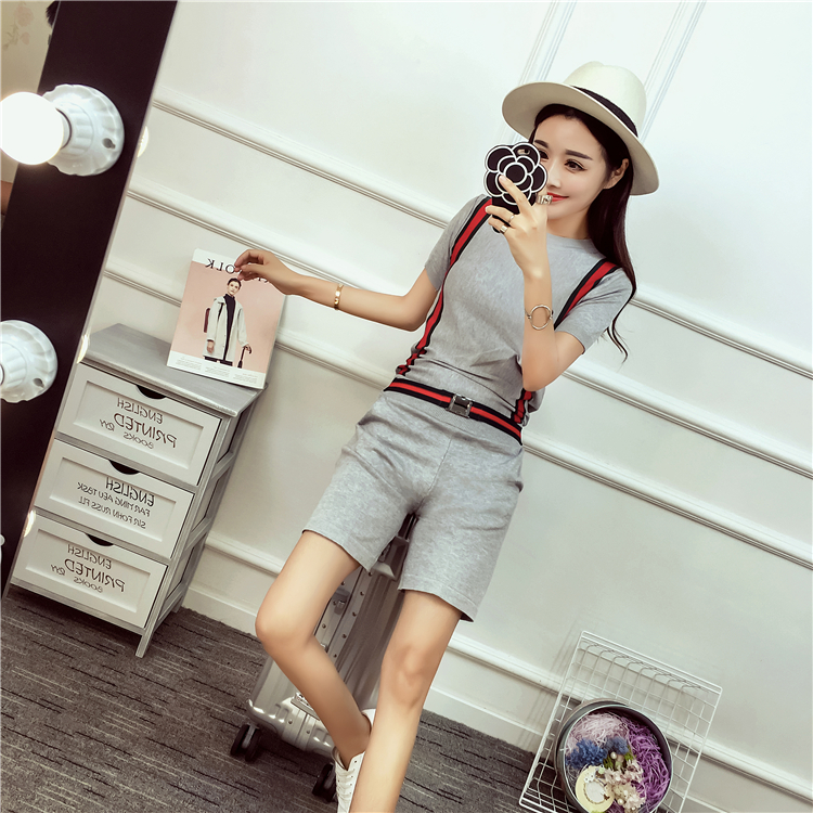 WT7259 Top and Pant Grey (1 Set)