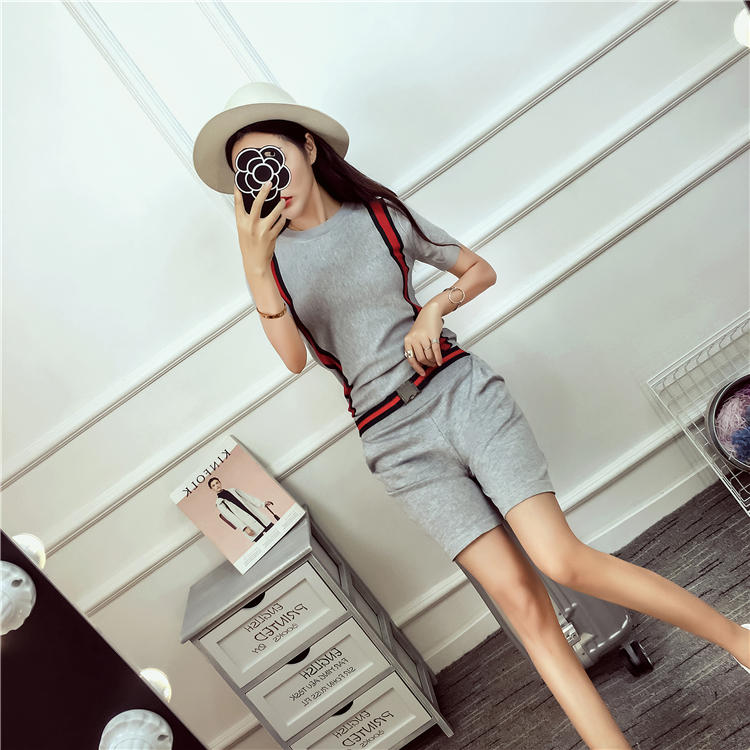 WT7259 Top and Pant Grey (1 Set)